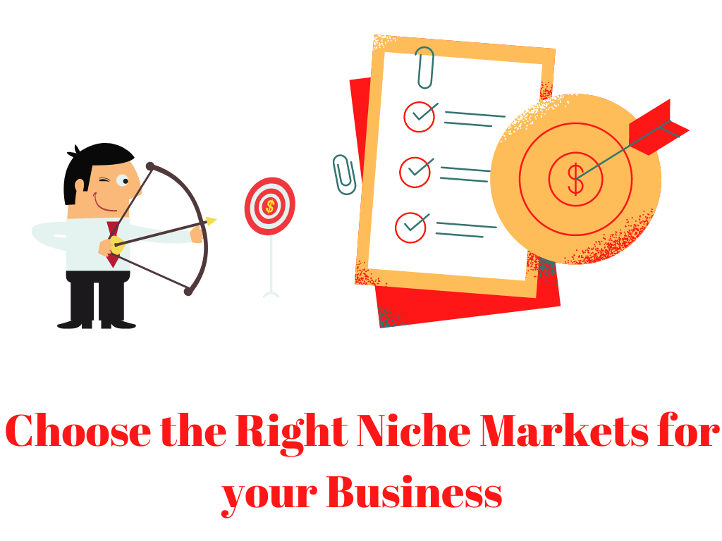 Learn how to choose the right niche markets for your business