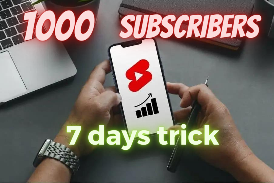 how to make 1000 Subscribers with youTube shorts